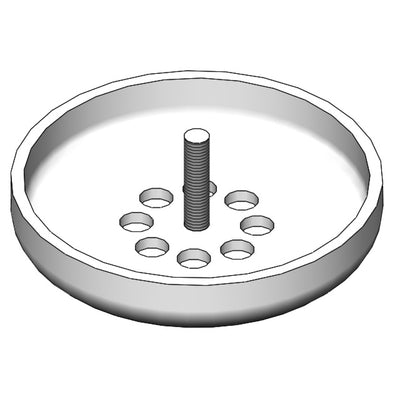 T&S Brass 013922-45 Overflow Strainer Face - Stainless Steel