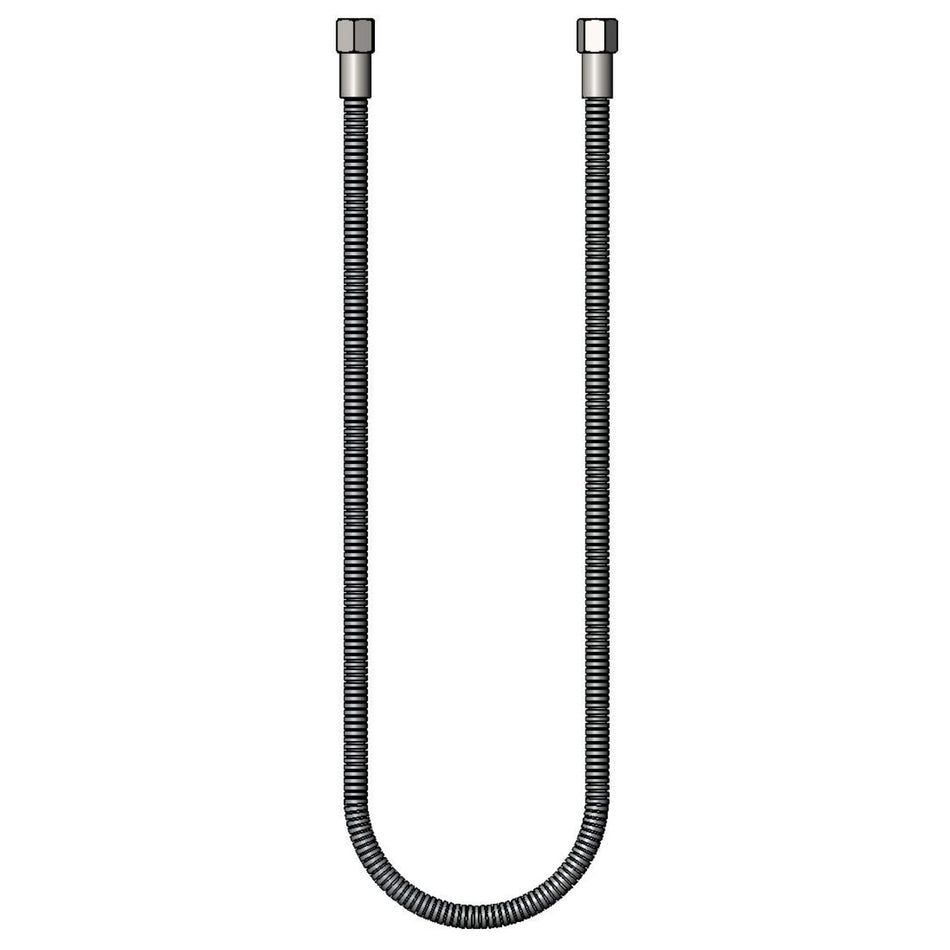 T&S Brass 013E-48H Stainless Steel Flex Hose - 48" Length