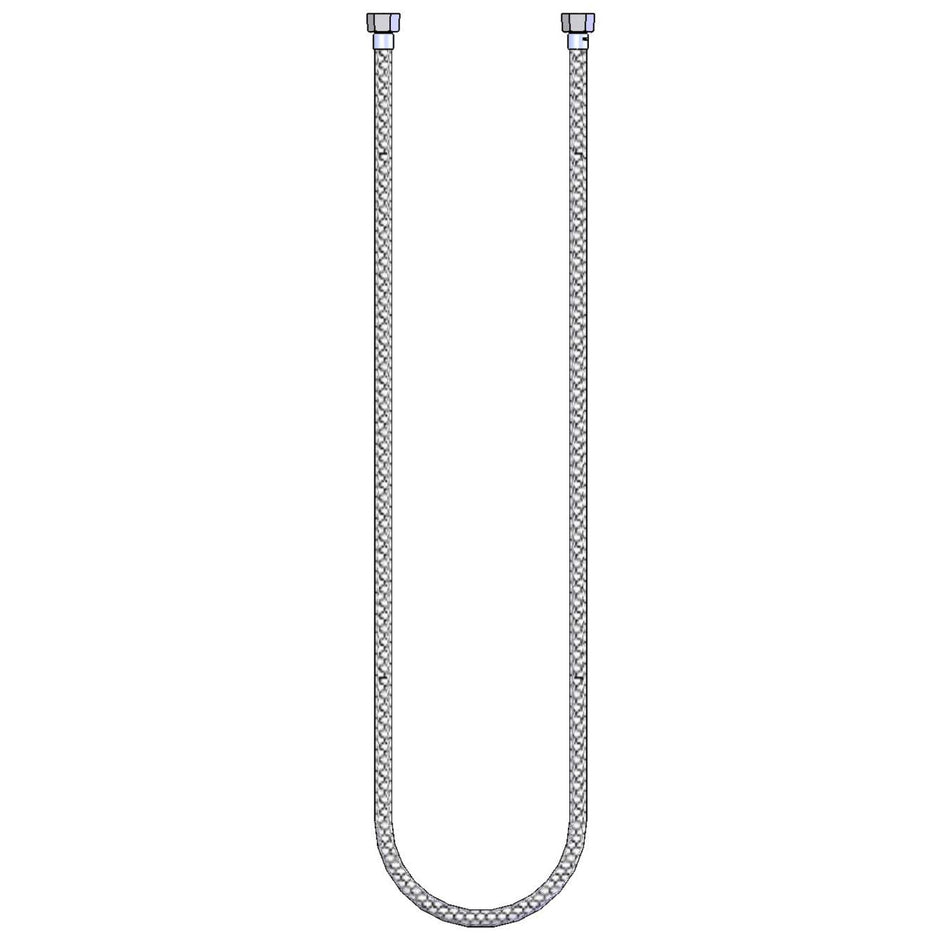 T&S Brass 013E-60V Vinyl Hose Assembly - Shower Queen
