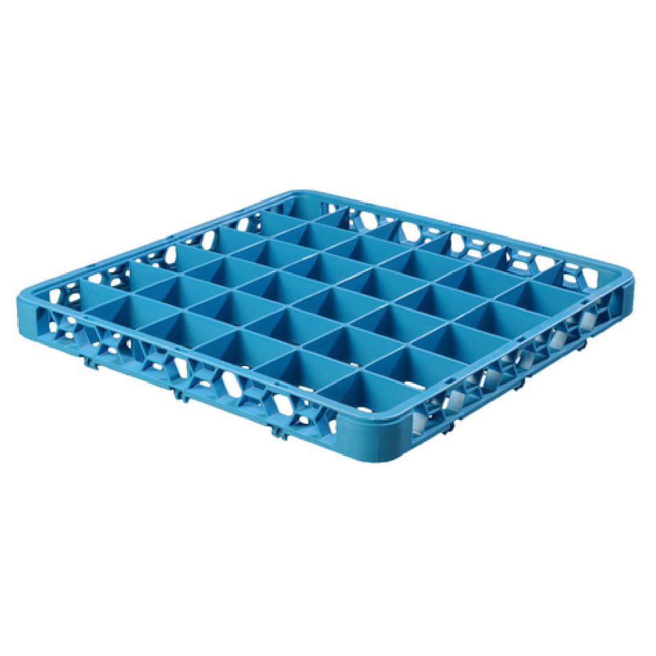 Carlisle RE3614 Full Size Dishwasher Rack Extender 36 Compartments Blue Polypropylene