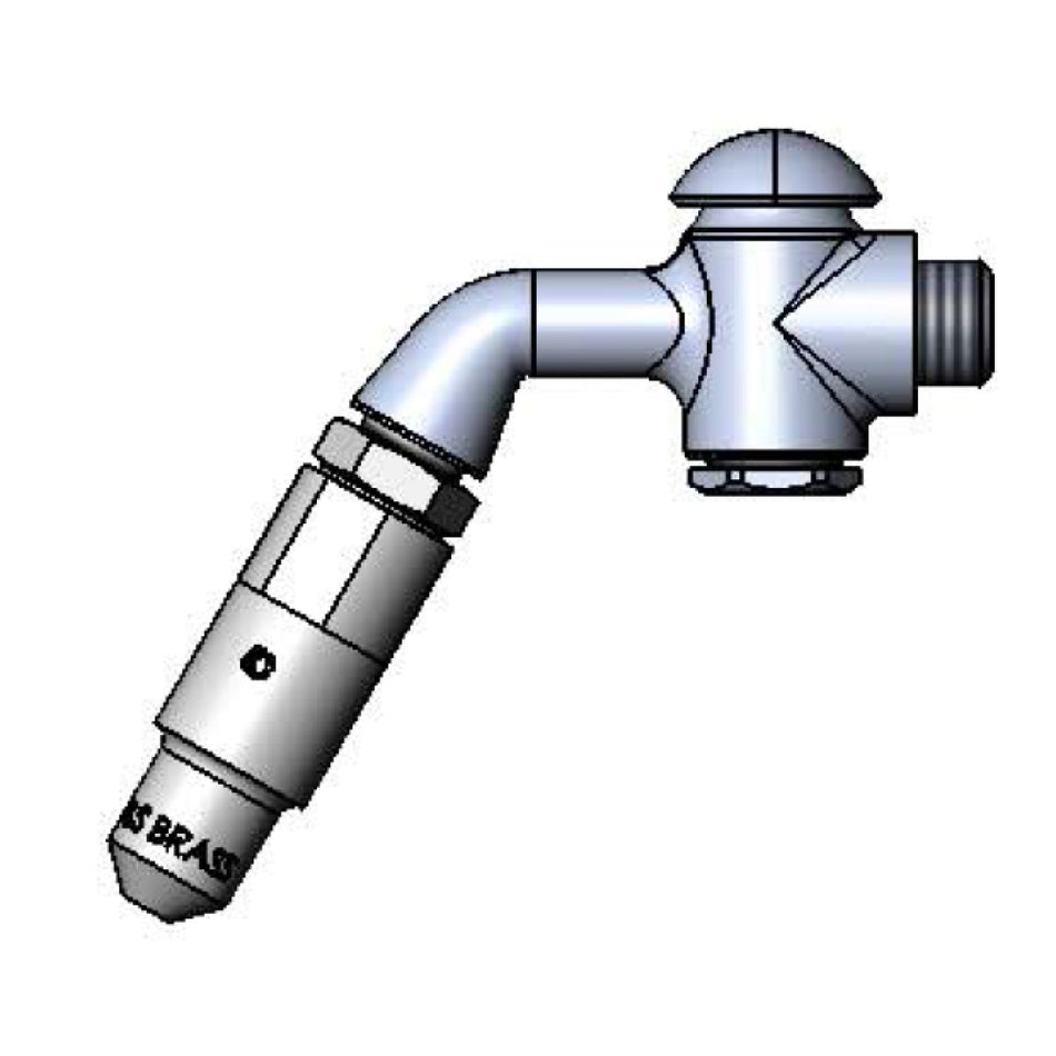 T&S Brass 016008-40 B-0973 Spray Valve & Shower Head