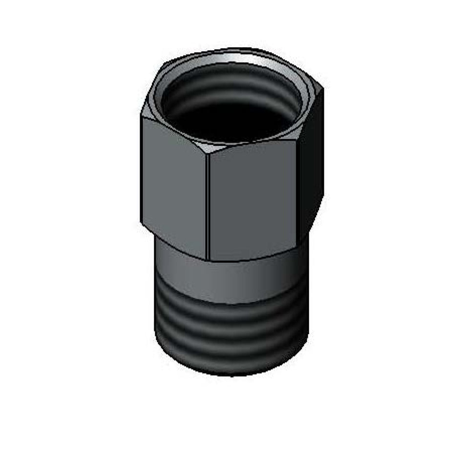 T&S Brass 016047-25 Check Valve Adapter - 1/2" NPSM F x M
