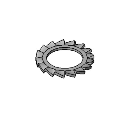 T&S Brass 016807-45 Big-Flo EasyInstall Serrated Washer - SS