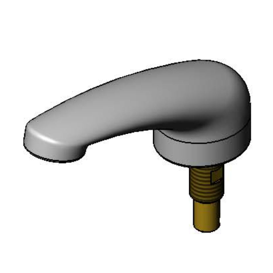 5" Polished Chrome Plated Cast Spout w/ Center Shank EasyInstall