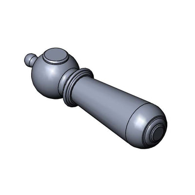 T&S Brass 017181-41 Decorative Club Handle - Blank Chrome