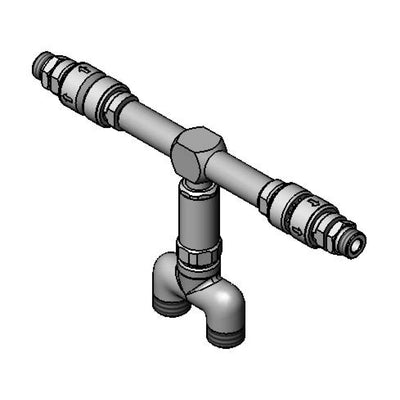 Y Fitting & VB Swivel Tee w/ (2) Vacuum Breakers