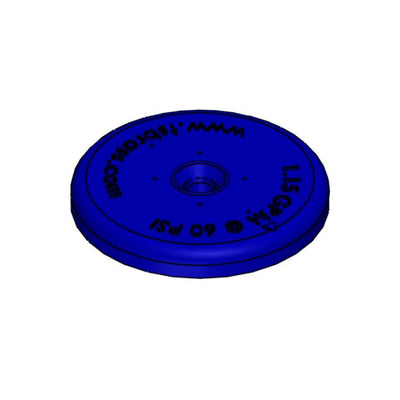 B-2108/UK-0107 Blue Spray Face, 1.15gpm@60psi
