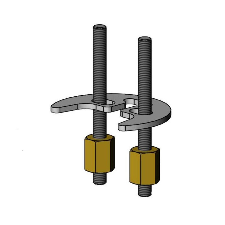 T&S Brass 018233-45 Mounting Hardware Kit - EC-3122 Series