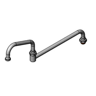 T&S Brass 018389-40 18" Double-Joint Swing Nozzle - Front Section