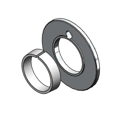 T&S Brass 019369-25 2" Base Ring & Deck Plate Spacer - Chrome