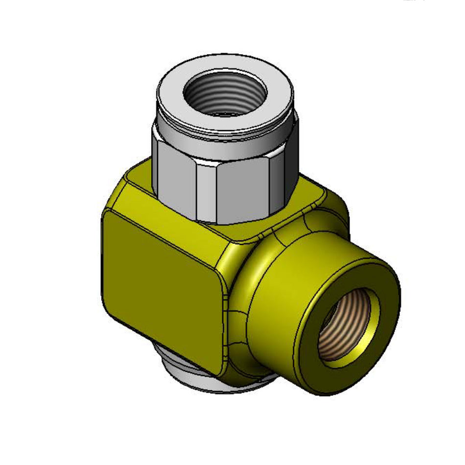 T&S Brass 019561-45 Hose Reel Swivel Kit - 3/8" NPT