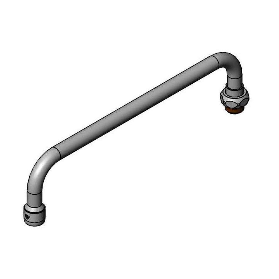 12" Front Section w/ 2.2 GPM Aerator for Double-Joint Swing Nozzle