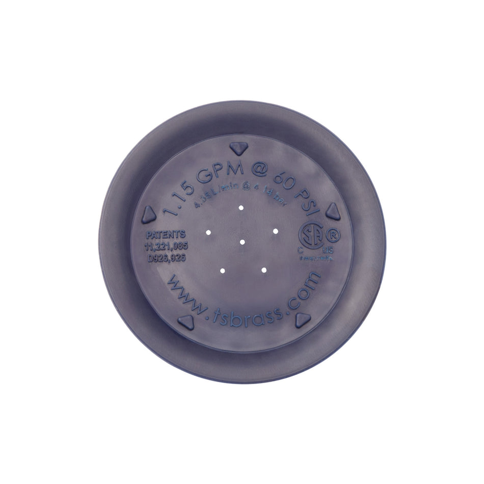 T&S Brass 020792-45 S-0107-Y Spray Face & O-Ring - Blue
