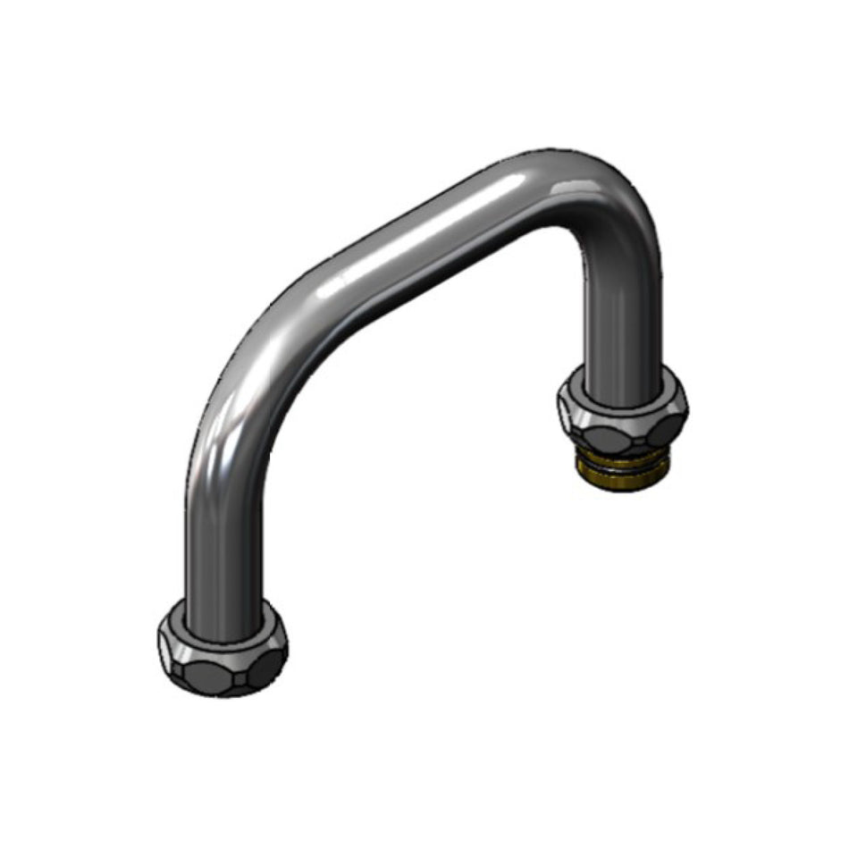 T&S Brass 021073-40 Big-Flo Swing Nozzle - 6-1/2" Spread