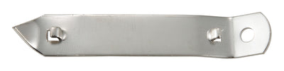 Winco CO-201 4 Inch Can Tapper and Bottle Opener Nickel Plated