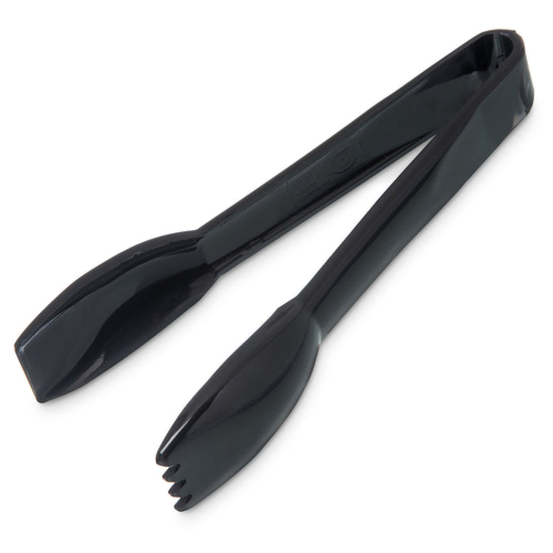 Carlisle 460603 6 Inch Salad Tongs Plastic Black Dishwasher Safe