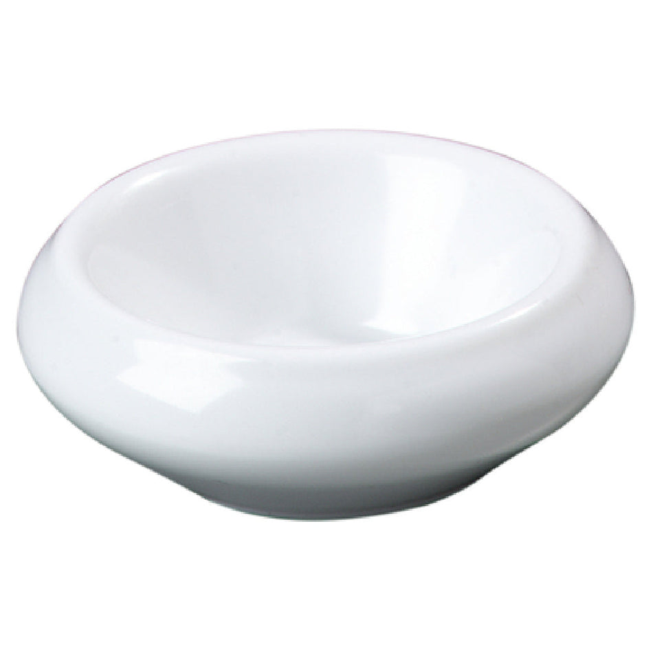 Carlisle 085502 1 Oz. Butter Dish 2-3/8 Inch Diameter Melamine White