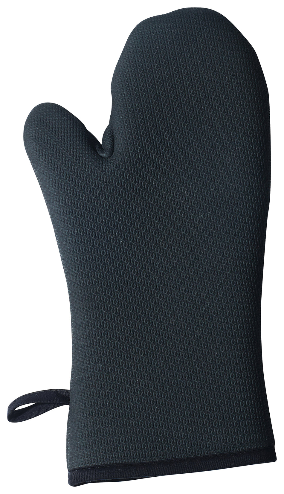 Winco OMNP-15 15 Inch Oven Mitt Non-slip Neoprene Black Flame Resistant