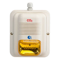 LogiCO2 Horn/Strobe LED Amber Glass