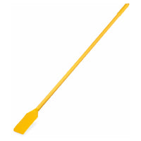 Carlisle 40353C04 48 Inch Plastic Handle Yellow Paddle Scraper Nylon