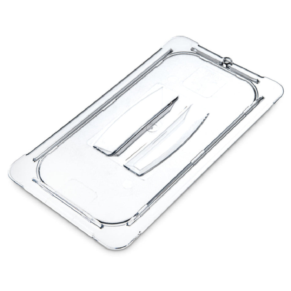 Carlisle 10270U07 12 Inch Clear Plastic Food Pan Lid with Handle