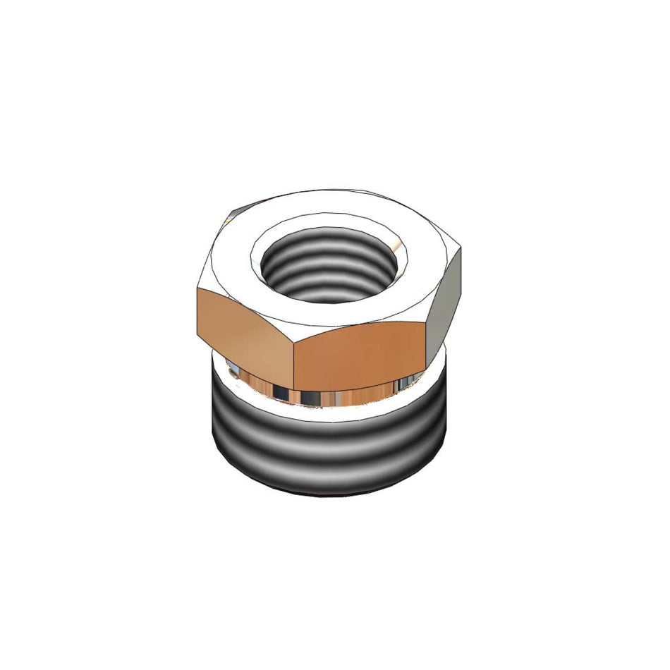 T&S Brass 052A Adapter - 1/4" NPT Female x 3/4-14UN Male