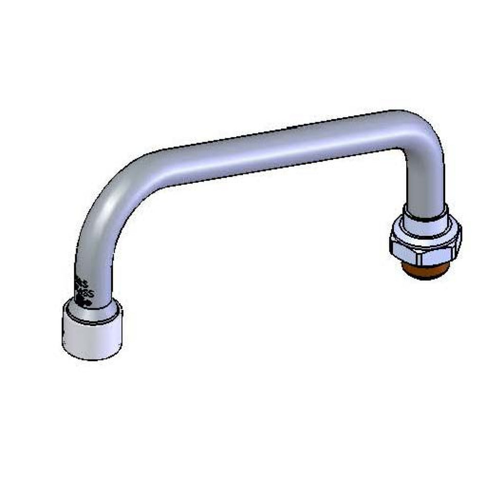 T&S Brass 060X-LAM-VR Swing Nozzle - 8" w/ VR Laminar