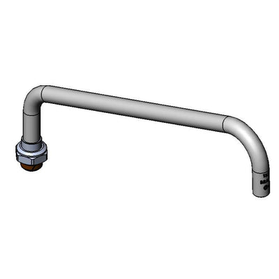T&S Brass 062XP Swing Nozzle - 12" Reach Plain End