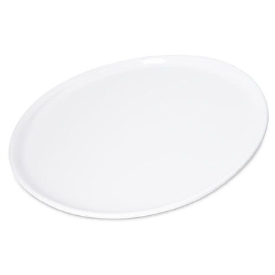 Carlisle 5300002 10-1/2 Inch Round Narrow Rim Dinner Plate Melamine White