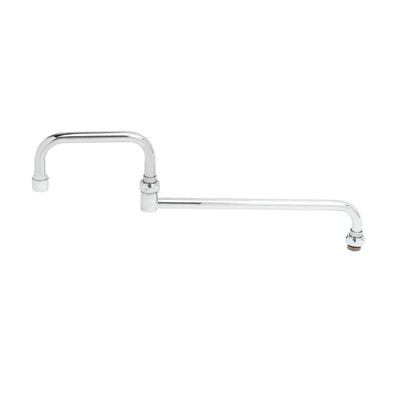 T&S Brass 068X-A22 Double-Joint Swing Nozzle - 18 Inch 2.2 GPM Aerator NSF Certified