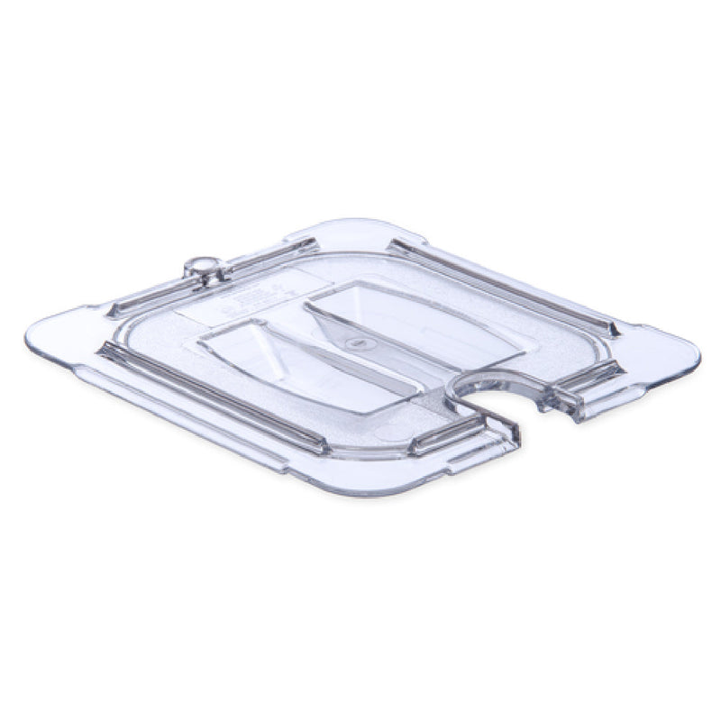 Carlisle 10311U07 6.88 Inch Clear Universal Lid for 1/6 Size Food Pan