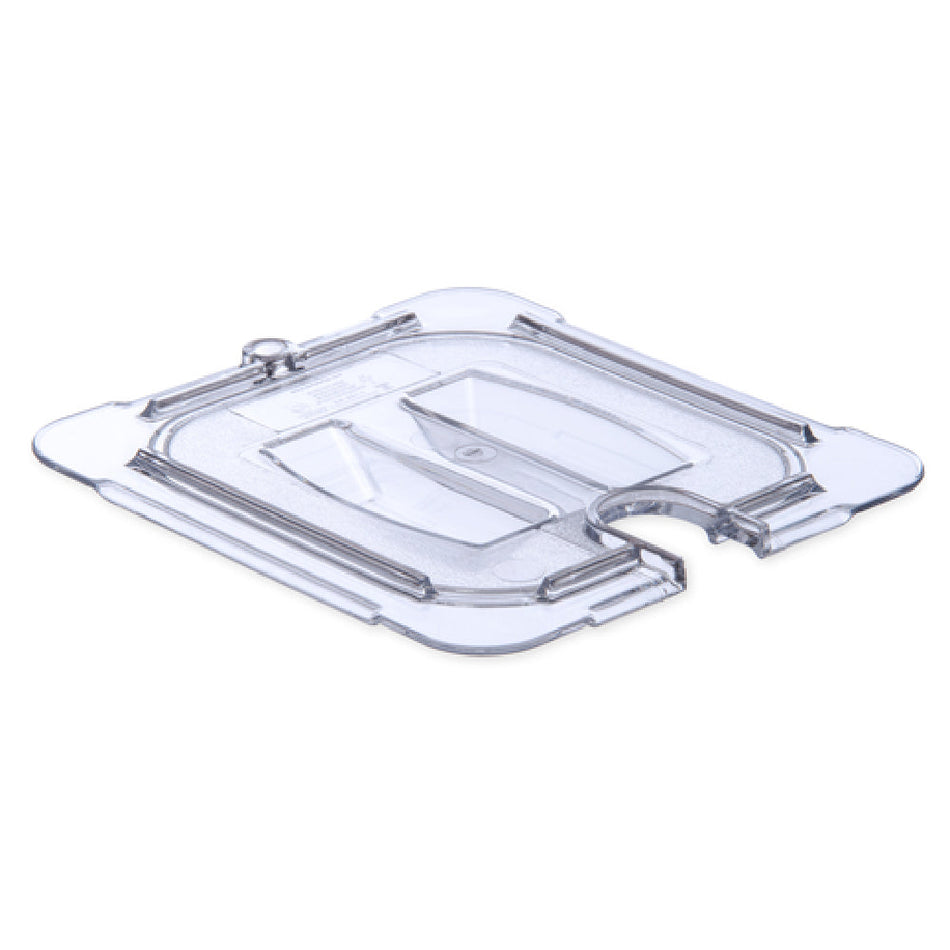 Carlisle 10311U07 6.88 Inch Clear Universal Lid for 1/6 Size Food Pan