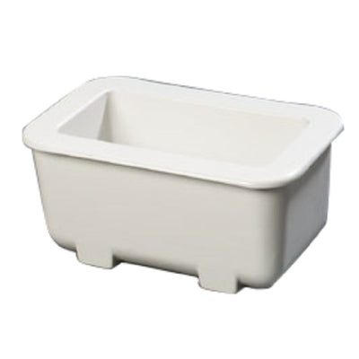 Carlisle CM104502 1/3 Size Refrigerant Gel Coldpan Dish Safe ABS Plastic White
