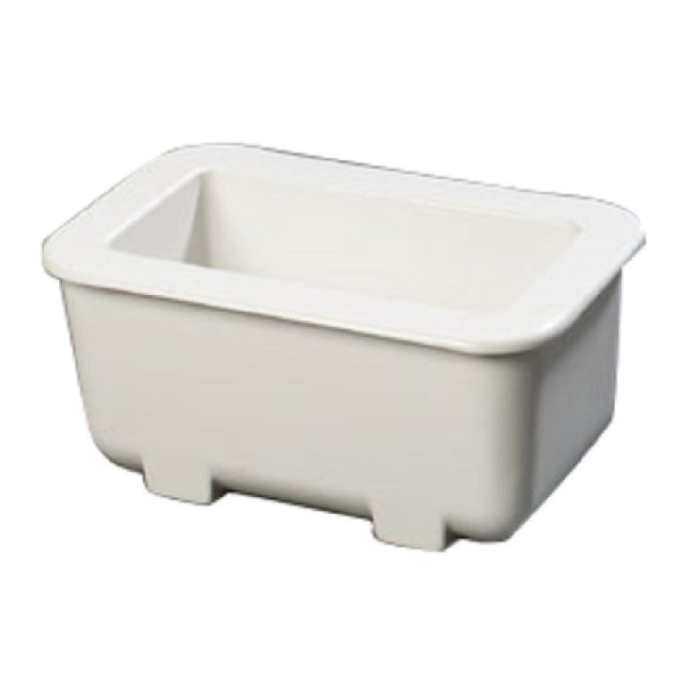 Carlisle CM104502 1/3 Size Refrigerant Gel Coldpan Dish Safe ABS Plastic White