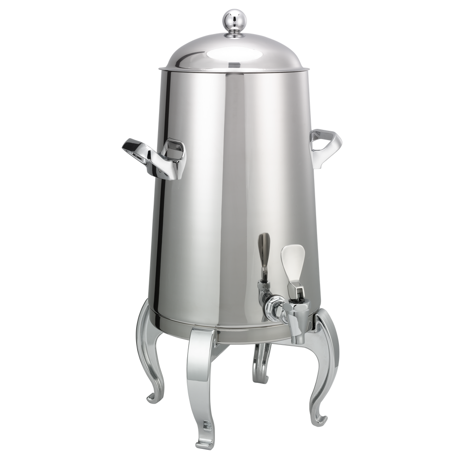Flame Free™ Thermo-Urn™ 3-Gallon Vacuum Insulated Urn with Regal Legs and Domed Lid in Polished Stainless