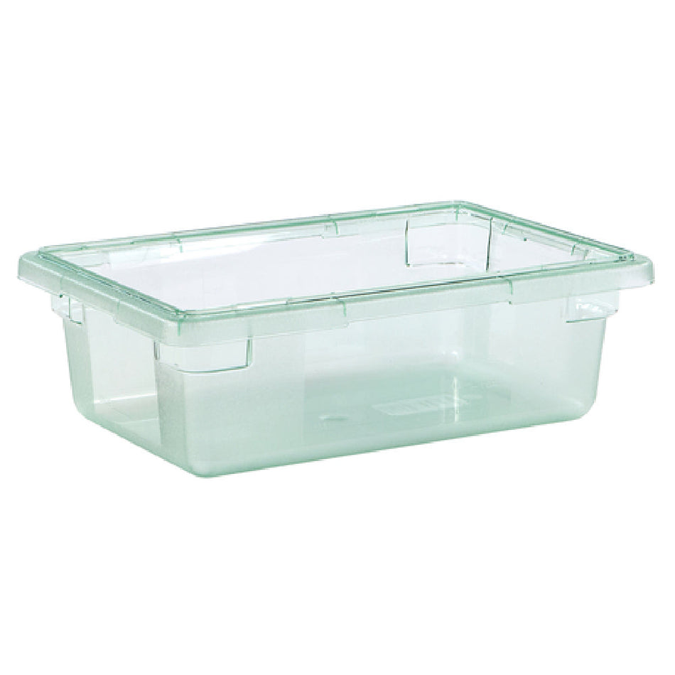 Carlisle 10611C09 3-1/2 Gallon Food Storage Box Green Polycarbonate with Reinforced Corners