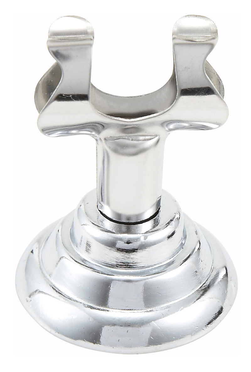Winco MH-1 1 Inch Heavy Cast Menu Card Holder Durable Metal Design
