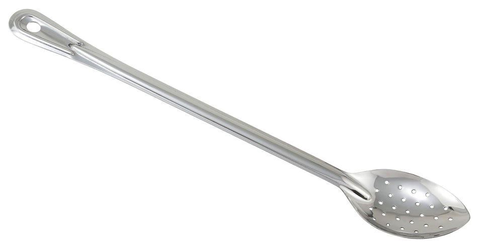 Winco BSPN-18 18 Inch Long Perforated Basting Spoon Stainless Steel One-Piece