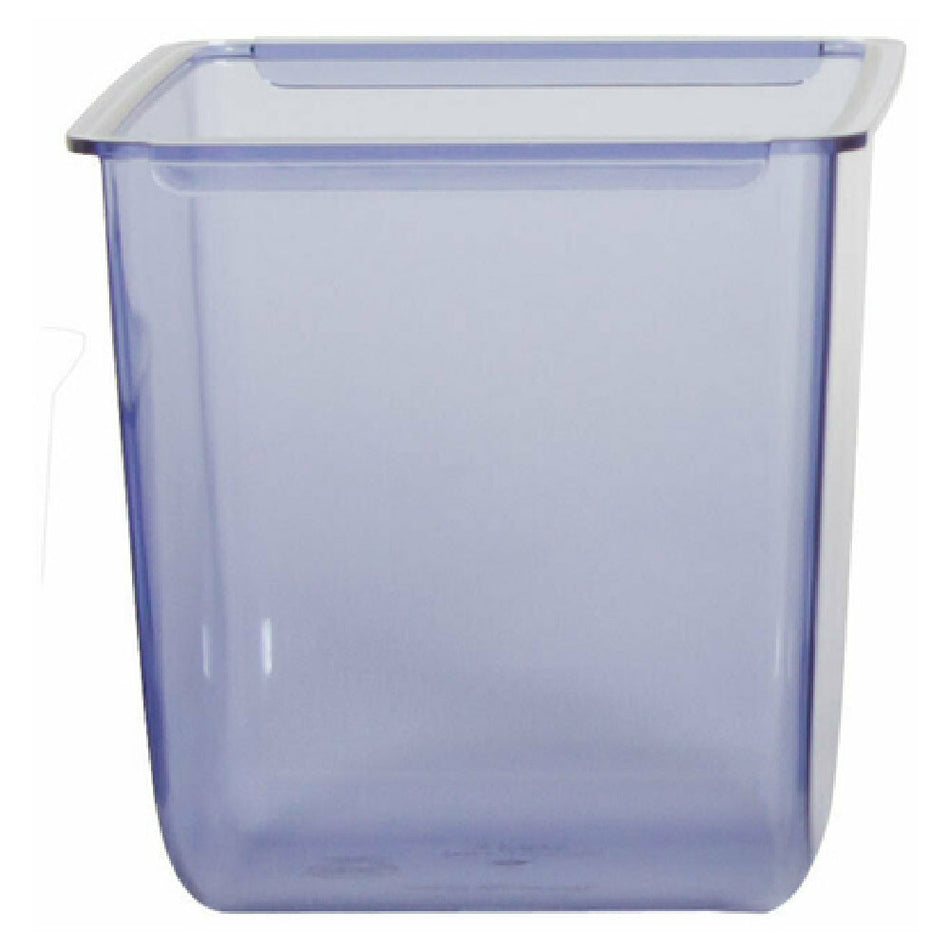 Carlisle BD103 12 Inch Translucent Blue Replacement Tray Deep for Garnish Center - 3 Pt