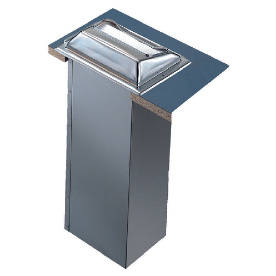 Carlisle H2001XC 7 Inch Stainless Steel Napkin Dispenser In-counter One-at-a-time