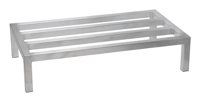 Winco ASDR-2048 48 Inch Dunnage Rack Holds 1500 Lbs Aluminum Vented