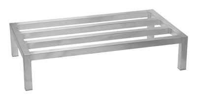 Winco ASDR-2048 48 Inch Dunnage Rack Holds 1500 Lbs Aluminum Vented