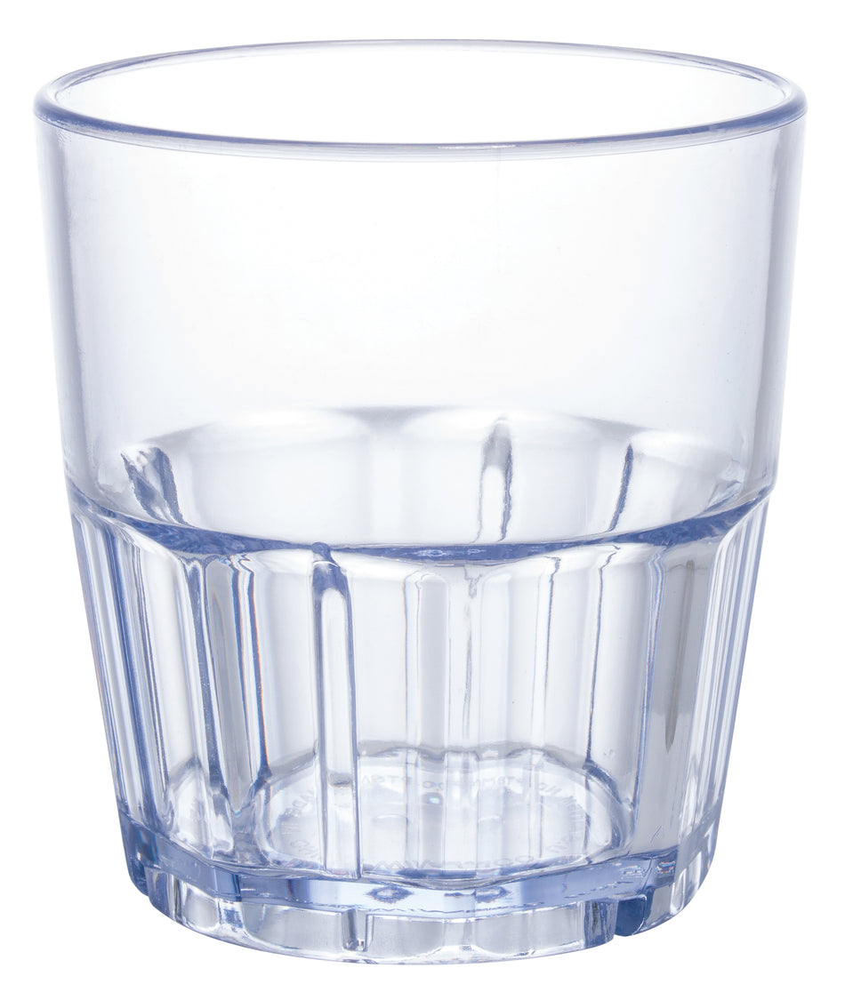 Winco PTSN-12 Havana Tumbler, Plastic - 12 oz