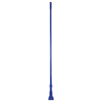 Carlisle 369475EC14 60 Inch Fiberglass Mop Handle Jaw Style Blue