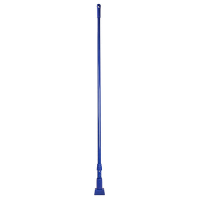 Carlisle 369475EC14 60 Inch Fiberglass Mop Handle Jaw Style Blue