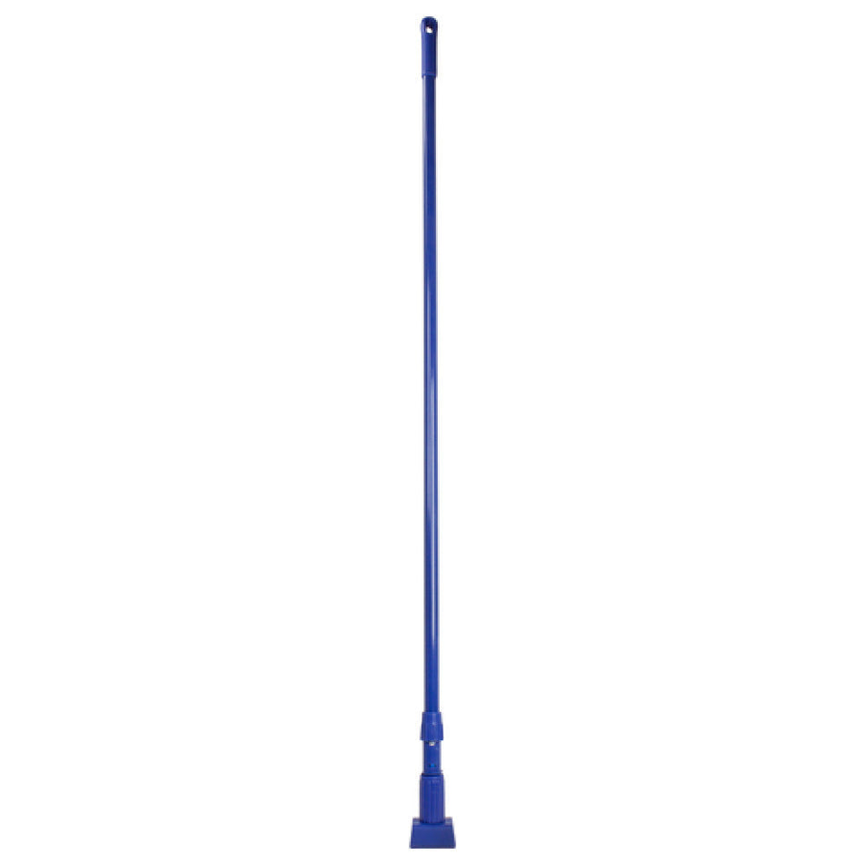 Carlisle 369475EC14 60 Inch Fiberglass Mop Handle Jaw Style Blue