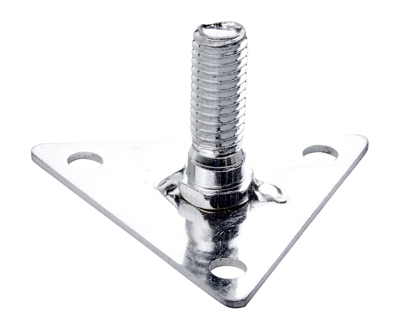 Winco VC-FP Shelving Foot Plate with Screws for Stable Support 4 Packs