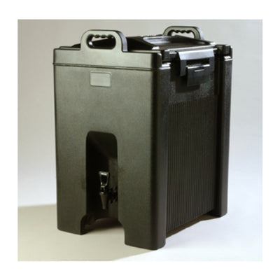 Carlisle XT1000003 10 Gallon Insulated Beverage Server with Sure-Latch Black Plastic