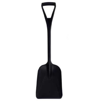 Carlisle 41076EC03 11 Inch Impact Resistant Plastic Ice Shovel Black One Piece