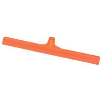 Carlisle 3656824 24 Inch Straight Squeegee Head Rubber Blade Plastic Frame Orange